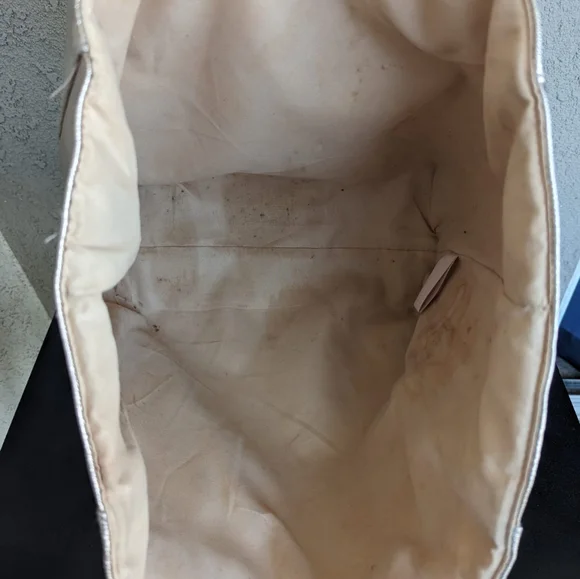 Vince Camuto Rose Gold Animal Print Tote Bag Shimmer - Picture 4 of 8